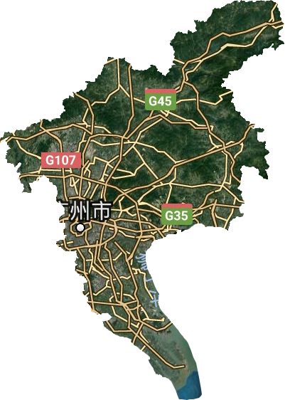 广州市最新高清地图，探索城市脉络与变迁