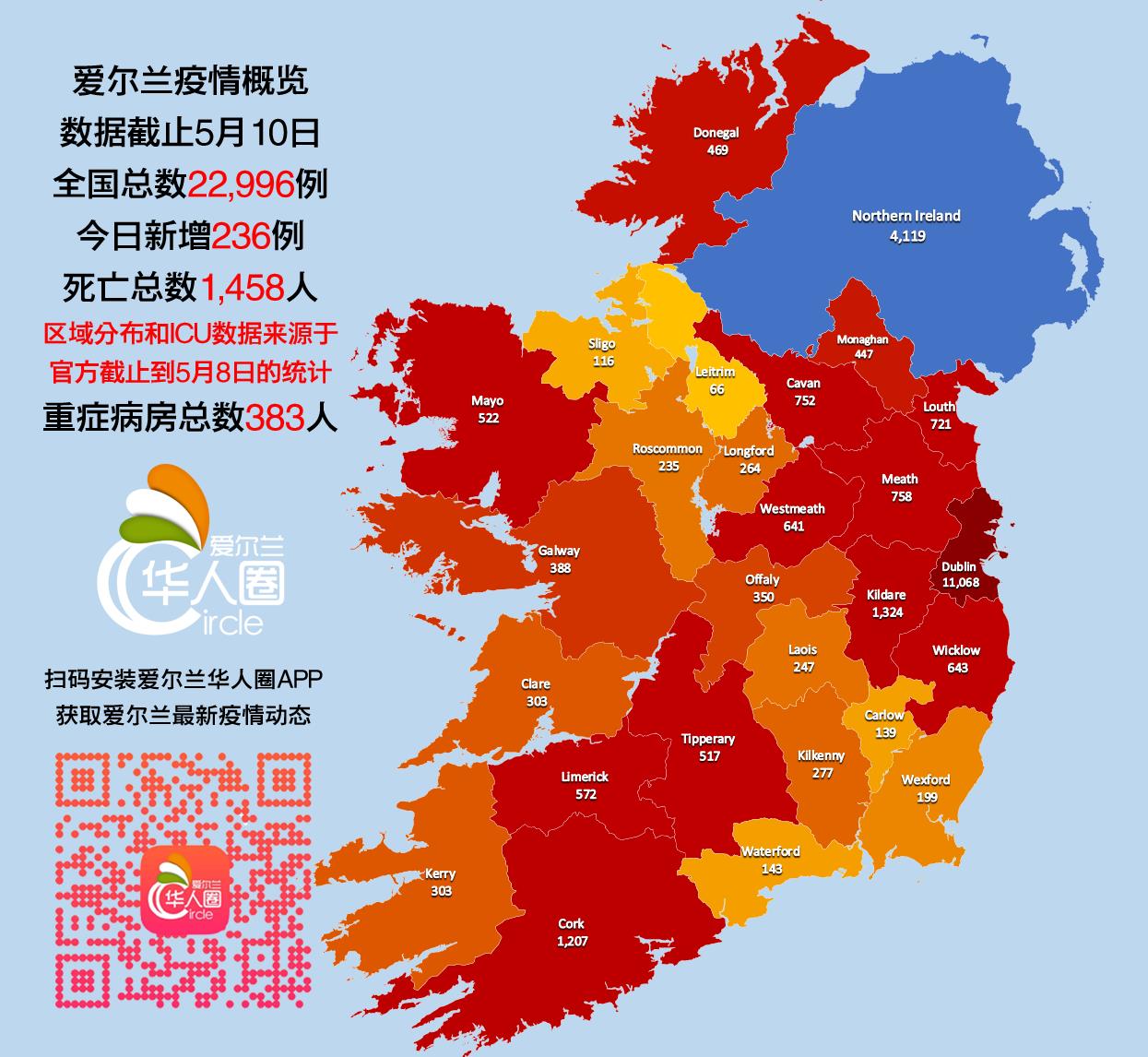 爱尔兰疫情最新动态更新