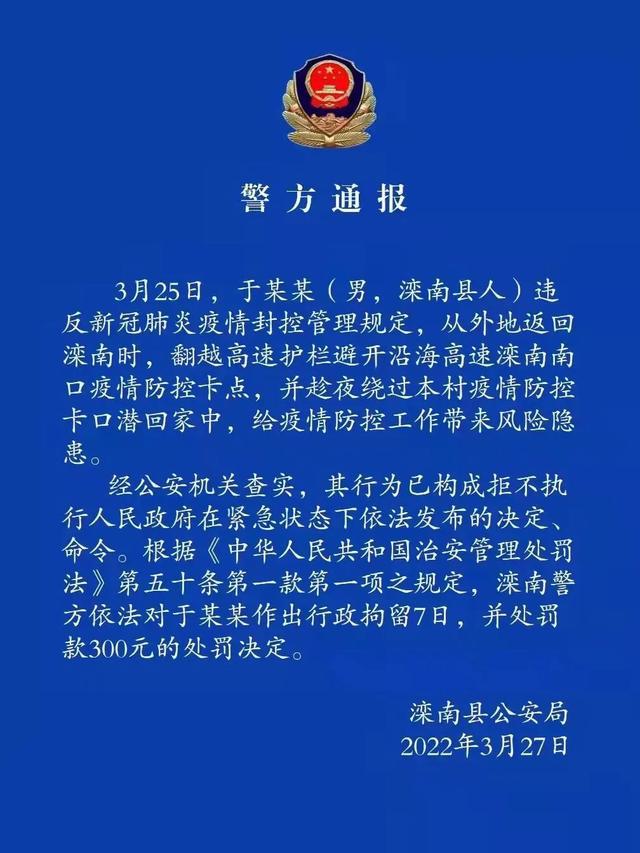 滦南疫情最新情况通报