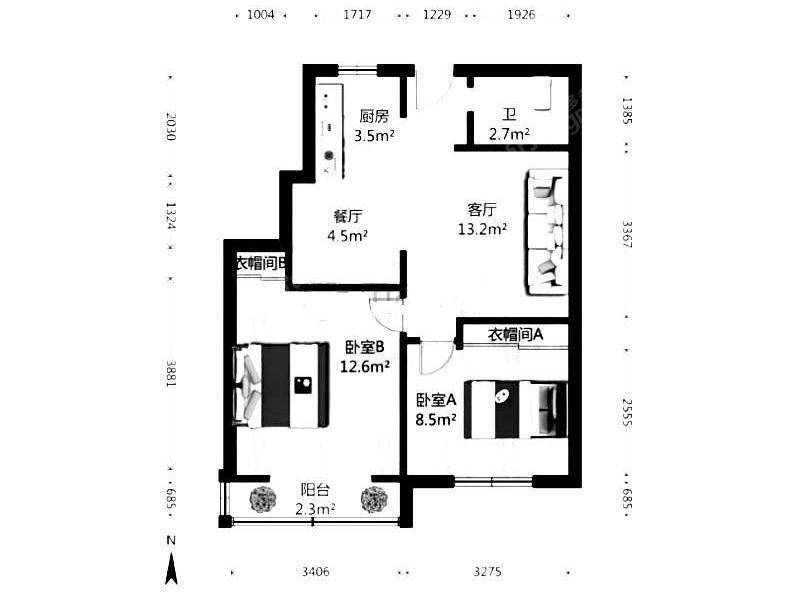 最新万荣二房，现代都市理想居住之选